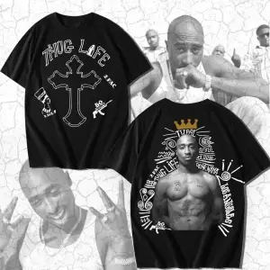 Trend 2pac Oversize Tişört