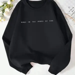 Trend kadın tişörtü Gad baskı kazak görüntüsünde yapılan rahat Crewneck polar yumuşak Hoodie