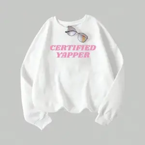 Trend kadın tişörtü Gad baskı kazak görüntüsünde yapılan rahat Crewneck polar yumuşak Hoodie