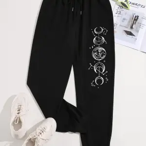 Trend Yüksek Bel Beyaz Joger Eşofman Altı