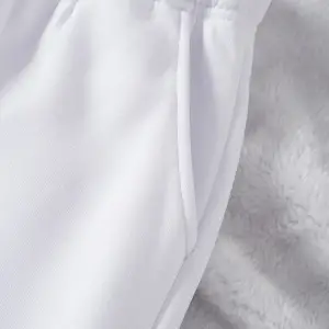 Trend Yüksek Bel Beyaz Joger Eşofman Altı