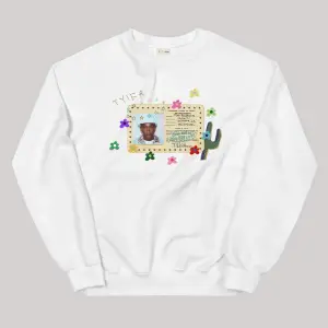 Tyler The Creator Sweatshirt Beyaz