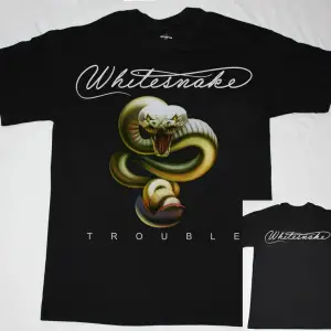 TYTAN ROUGH JUSTICE 1985 NEW BLACK T-SHIRT ÖN BASKILI
