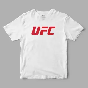 UFC Logo Baskılı Tişört