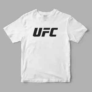 UFC Logo Baskılı Tişört