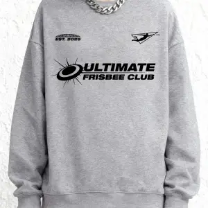 Ultimate Frisbee Club Baskılı Sweatshirtler Kadınlar İçin Kışlık Bol Kapüşonlu Polar Sıcak Jo