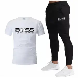 Ultra Hafif Bambu Yeni Kreasyon Dijital Baskılı Kısa Kollu Yazlık Erkek Eşofman Takımı