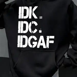 Umurumda Değil Komik Baskılı Kapüşonlu Üstler Erkek Günlük Giyim Moda Y2K Hoody Sonbahar Pola