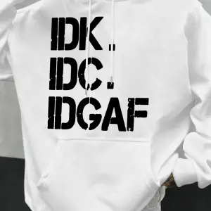 Umurumda Değil Komik Baskılı Kapüşonlu Üstler Erkek Günlük Giyim Moda Y2K Hoody Sonbahar Pola