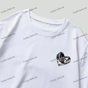 Uni?sex Bay/bayan Üçgen Beri?ve S T-shirt