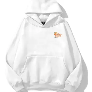 Unisex 101 The Aperol Spiritz Club Göğüs Sweatshirt Beyaz