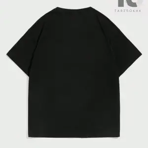 Unisex 1pc Pamuk Harf Grafik Damla Omuz Tişört