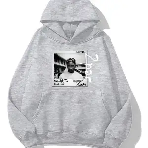 Unisex 2Pac Sweatshirt gri