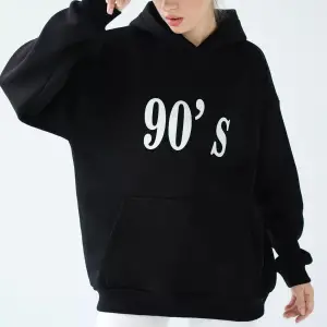 Unisex 90s Sweatshirt Siyah
