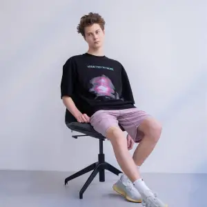 Unisex Addicted To Hope Tshirt Siyah