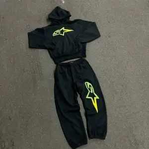 ünisex alt üst eşofman takımı siyah