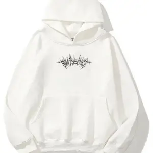 Unisex Angel Sweatshirt Hoodie Beyaz