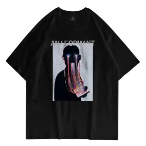 Unisex Aniformant Siyah Tshirt
