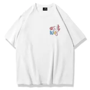 Unisex As It Was Tshirt Beyaz