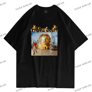 Unisex Astroworld Album Cover Siyah