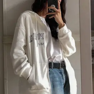 Ünisex Basic Slim Fit Kapüşonlu Fermuarlı Cepli Sweatshirt Bej Bej