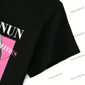 Unisex BAY  Damla Omuz Yazılı Nakışlı Üst KOD-1352