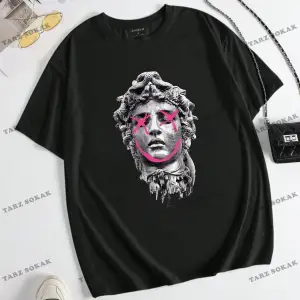 Unisex BAY  Grunge Punk Kadın Japon Anime Karakter Baskılı Kısa Kollu Tişört KOD-1345