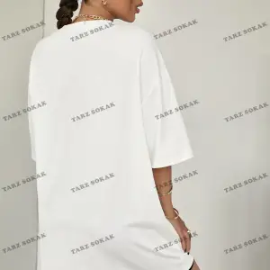 Unisex BAY  Harf Grafikli Düşük Omuzlu Tişört KOD-1309