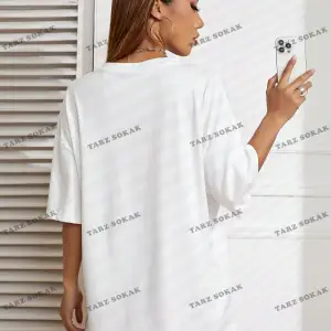 Unisex BAY  Harf Grafikli Düşük Omuzlu Tişört KOD-1322