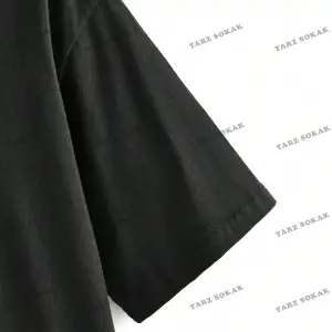 Unisex BAY  İngilizce Harfler Baskılı Kapalı Omuz Tişört KOD-1399