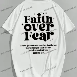 Unisex BAY  Kadın Düşük Omuz Yazılı Baskılı Tişört KOD-1374