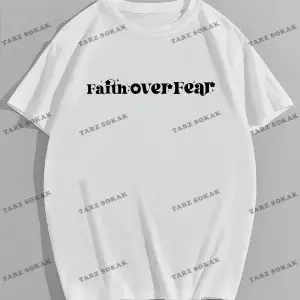 Unisex BAY  Kadın Düşük Omuz Yazılı Baskılı Tişört KOD-1374