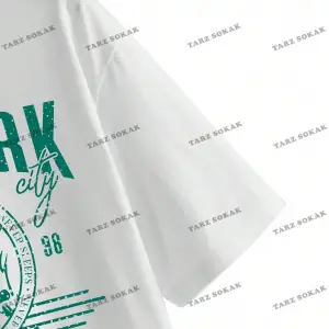 Unisex BAY  LOONEY TUNES X Karikatür Grafik Düşük Omuz Büyük Boy Tişört KOD-1320