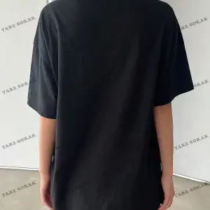 Unisex BAY  Sloganlı Grafik Düşük Omuz Tişört KOD-1378