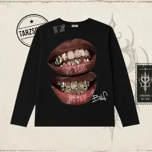 Unisex Belief Biskilet Yaka  Long Sleeve Beyaz