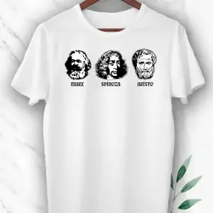 Unısex Beyaz Baskılı T-Shirt