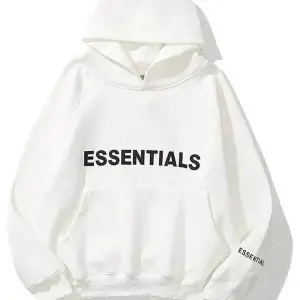 Unisex Beyaz Essentials Sweatshirt Trndz204