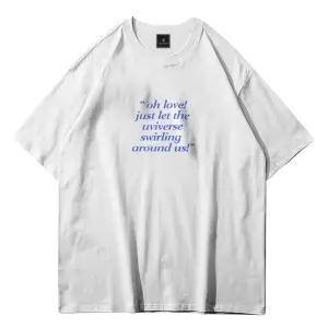 Unisex Beyaz Fall In Love Tshirt