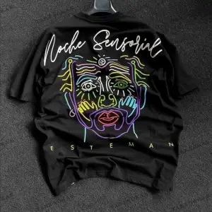 Unisex Beyaz Homage Baskılı Oversize Bisiklet Yaka