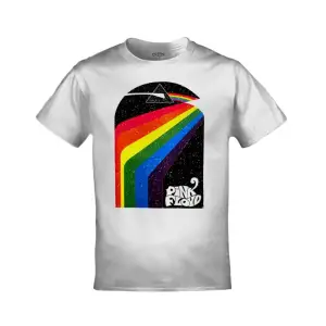 Unisex Beyaz Pink Floyd Baskılı