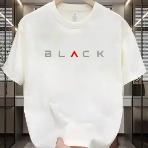 Unisex Black Baskılı Oversize