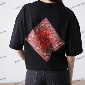 Unisex Cactus Jack Bandana Siyah