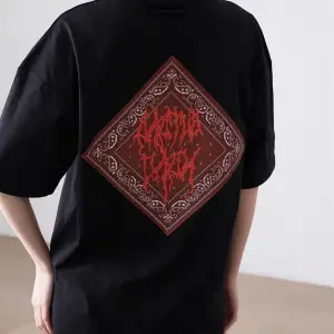 Unisex Cactus Jack Bandana Siyah Tshirt