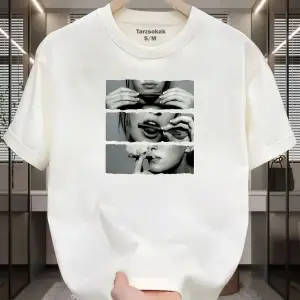 UNİSEX Carzy Lips T-shirt