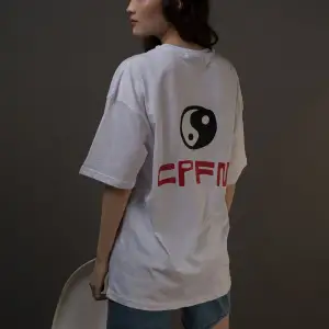 Unisex Cdg Im Ok! Cpfm Beyaz Tshirt