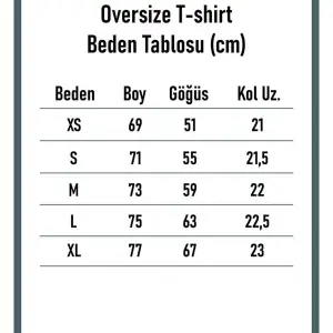 Unisex Challenge Rahat Kesim Oversize