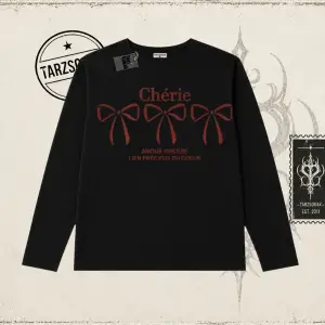 Unisex Cherie Biskilet Yaka  Long Sleeve Beyaz