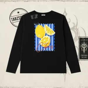 Unisex Citrus Biskilet Yaka  Long Sleeve Beyaz