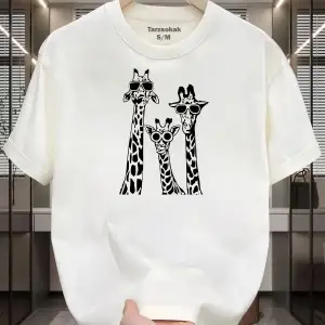 UNİSEX Cool Zurafa T-shirt