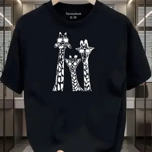 UNİSEX Cool Zurafa T-shirt